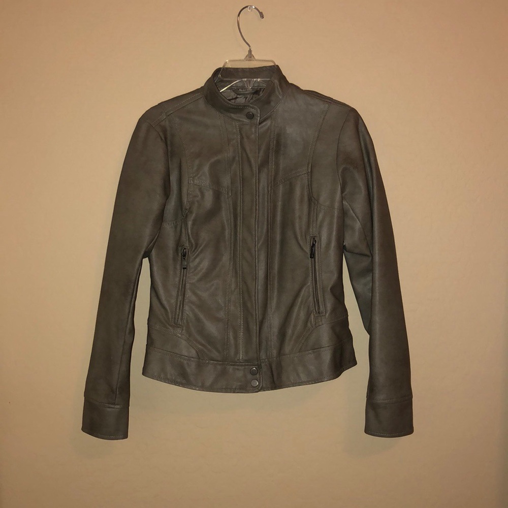 Leather jacket
